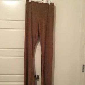 Show Me Your Mumu Suede Bell Bottoms